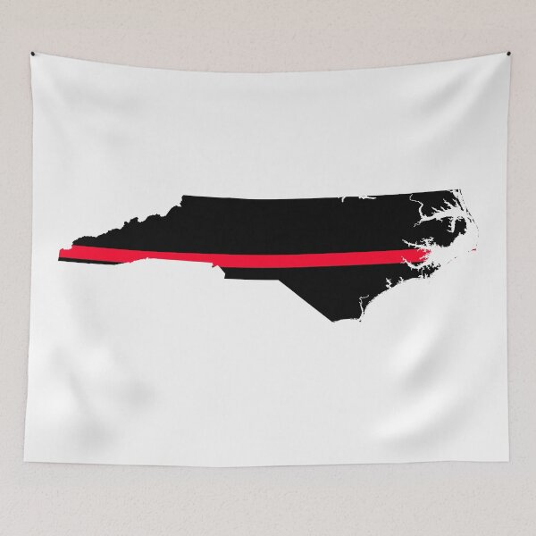 Item preview, North Carolina Thin Red Line designed and sold by PhilbonianDezin.