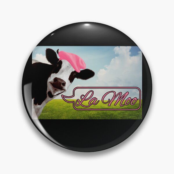 Item preview, Cow Peaking La Moo in Field designed and sold by BeesNeesTees.