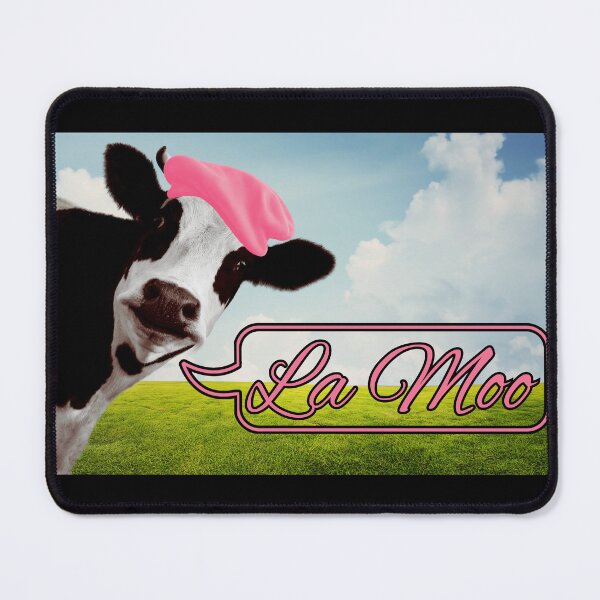 Item preview, Cow Peaking La Moo in Field designed and sold by BeesNeesTees.