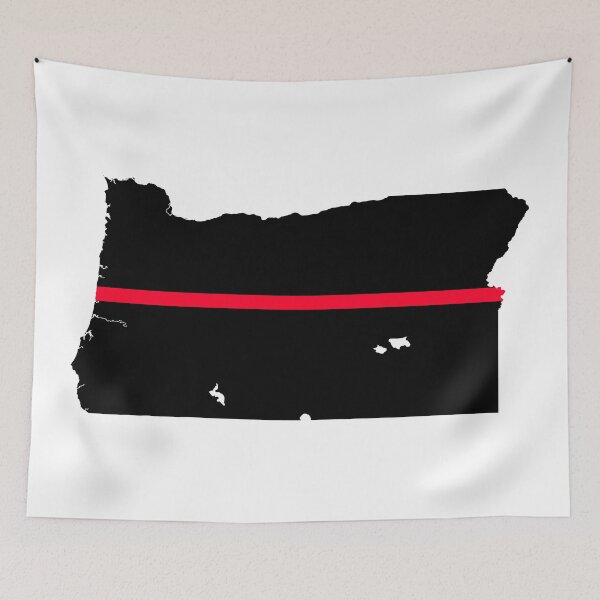 Item preview, Oregon Thin Red Line designed and sold by PhilbonianDezin.