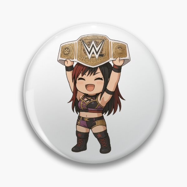 Item preview, Iyo Sky Women’s World Heavyweight Champion Chibi  designed and sold by Justgee92.