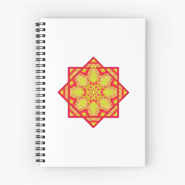 Item preview, Red and Yellow Flow Star designed and sold by maddy-drye.
