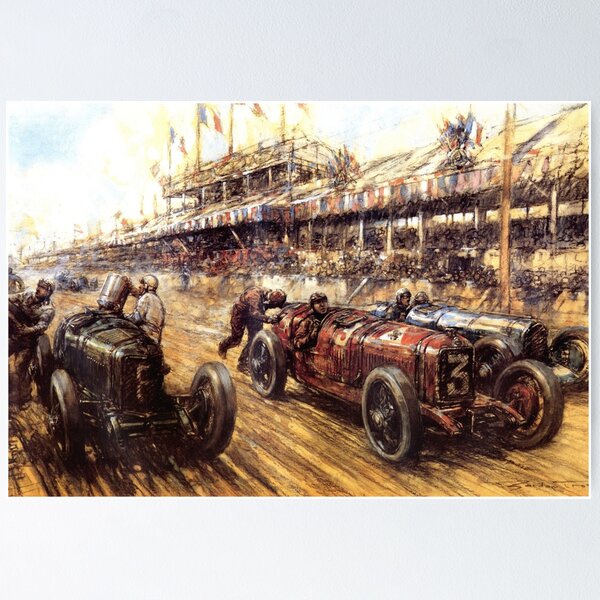 Item preview, The Targa Florio 1932 | Vintage Speed Thrills, F. Gordon Crosby  designed and sold by WebCraftDesign.