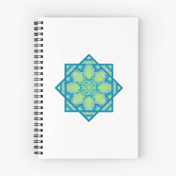 Item preview, Blue and Green Flow Star designed and sold by maddy-drye.