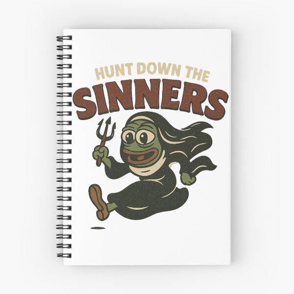 Item preview, Hunt Down the Sinners – Pepe Nun Meme Design designed and sold by mikoscha.