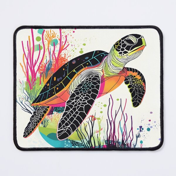 Item preview, Beautiful, majestic colorful sea turtle designed and sold by dcrc.