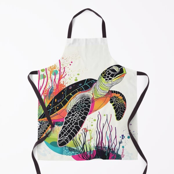 Item preview, Beautiful, majestic colorful sea turtle designed and sold by dcrc.