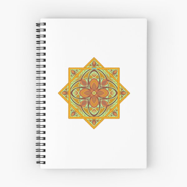Item preview, Orange and Green Flow Star designed and sold by maddy-drye.