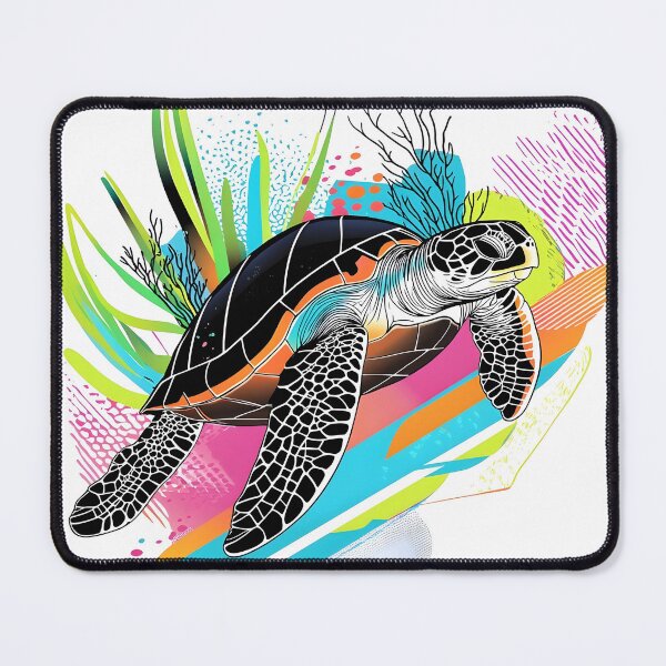 Item preview, Beautiful, majestic colorful sea turtle designed and sold by dcrc.
