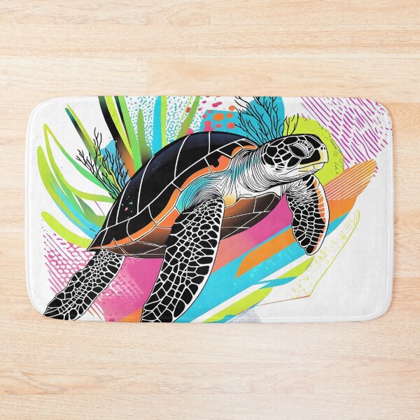Item preview, Beautiful, majestic colorful sea turtle designed and sold by dcrc.
