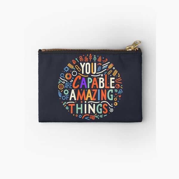 Item preview, You are capable of amazing things, typography designed and sold by maxmaj.