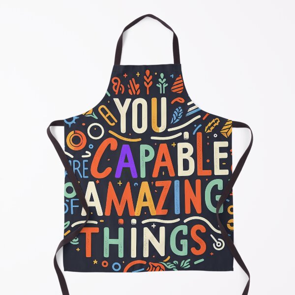 Item preview, You are capable of amazing things, typography designed and sold by maxmaj.