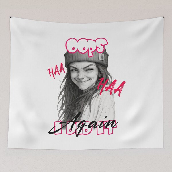 Item preview, Oops I Did It Again Smirk designed and sold by AtuqStudio.