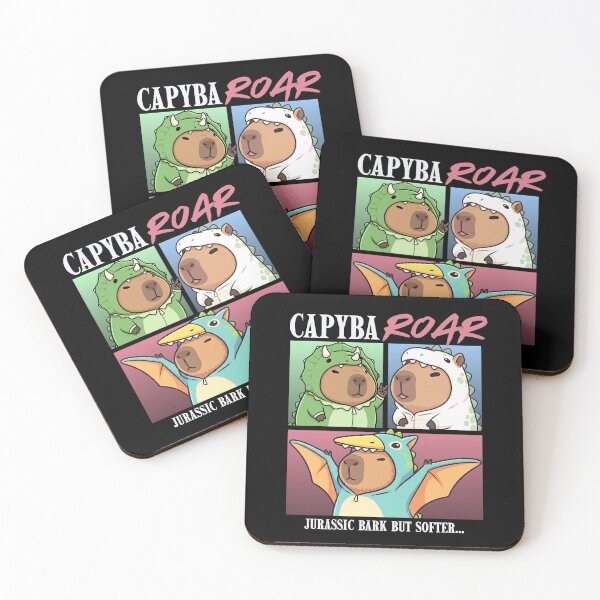 Item preview, CapybaRoar - Jurassic bark Just Softer designed and sold by The magic  Yellow bus.