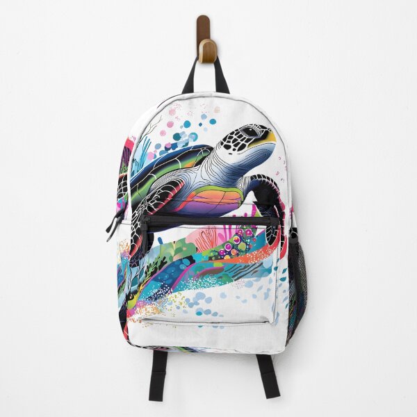 Item preview, beautiful, majestic colorful sea turtle designed and sold by dcrc.