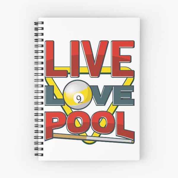 Item preview, Live Love Pool Red Cue And Rack designed and sold by brodienochie.