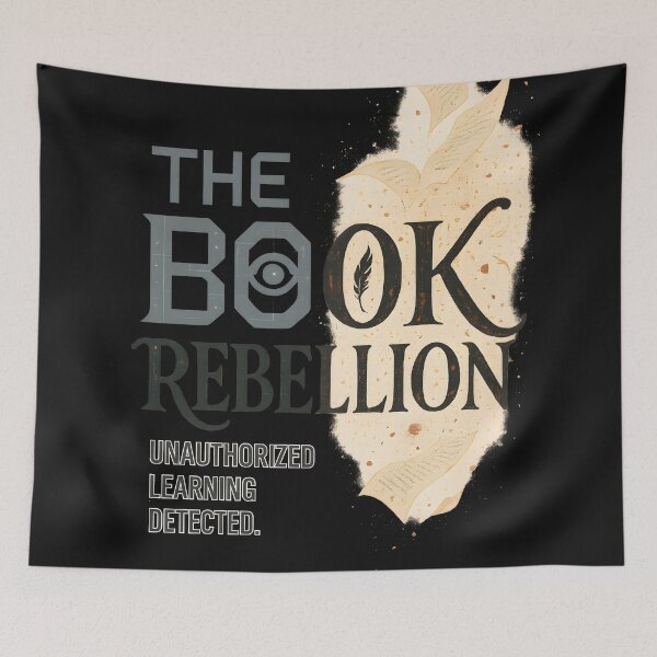 Item preview, The Book Rebellion designed and sold by Uglyandcute.