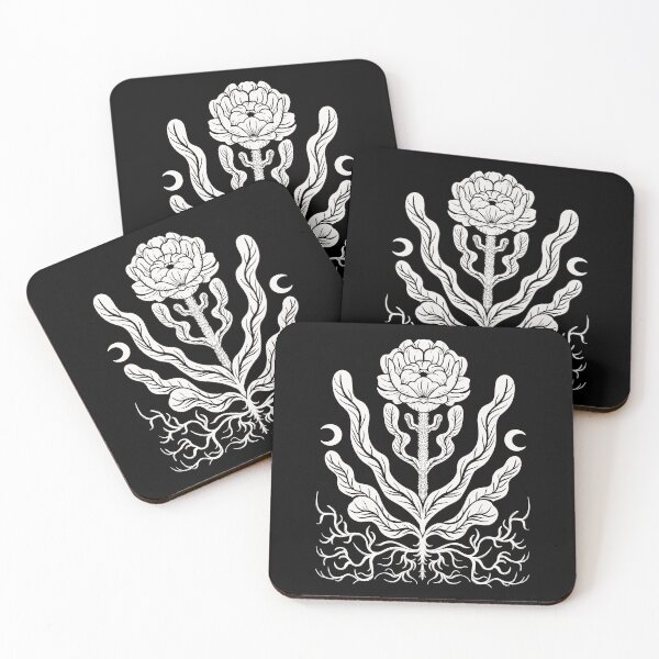 Item preview, Natural Magic - Mystical Engraving Botany Drawing designed and sold by Arcane Orchid.