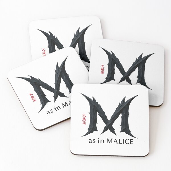 Item preview, M as in malice dark theme cynical political alphabet designed and sold by dark alphabet.