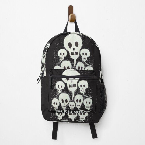 Item preview, TALK IS CHEAP Skulls Art Graphic designed and sold by thelivingrp.