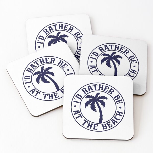 Item preview, I'd Rather Be At The Beach Funny Summer  designed and sold by KGN  CREATIVITY.