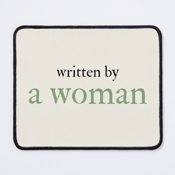 Item preview, Written by a Woman designed and sold by TheEffervescent.