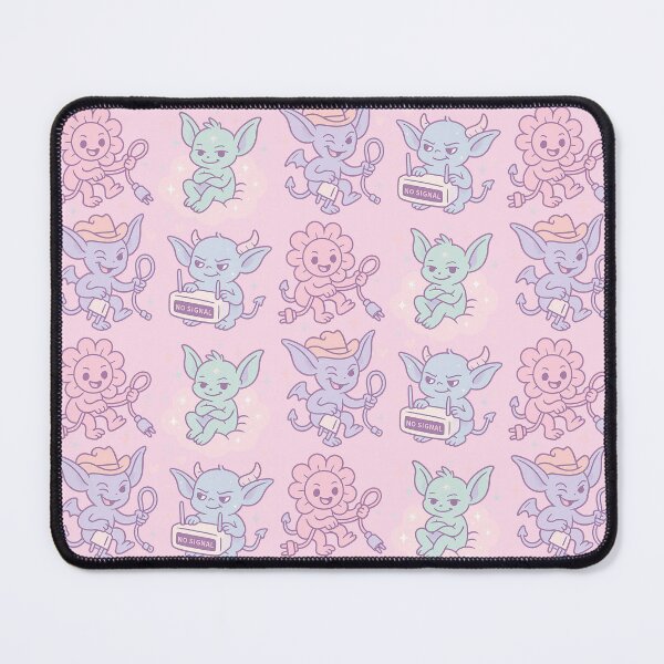 Item preview, Cutesy Tech Gremlins - No signal - Pastel Colours designed and sold by Shopatmarlow.