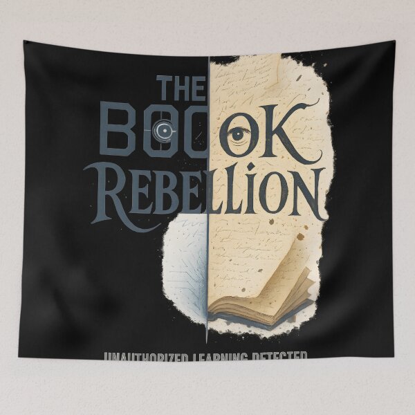 Item preview, The Book Rebellion designed and sold by Uglyandcute.