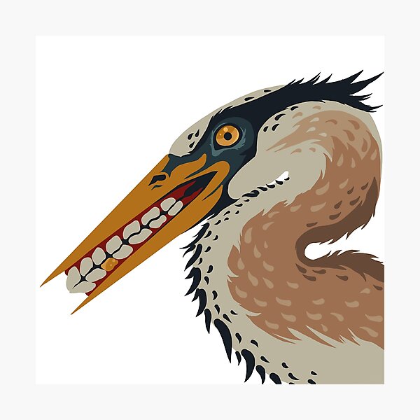 Item preview, Teeth Heron (Mr. Teeth) designed and sold by Wyyrmwood and Bad Omens .