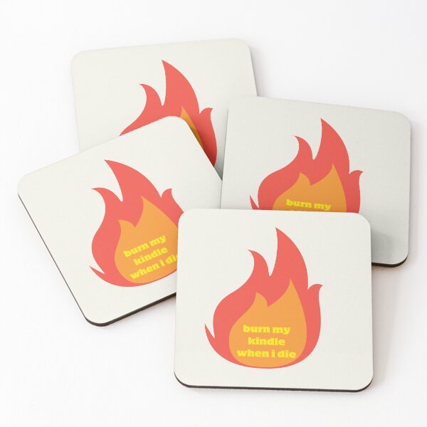 Item preview, Burn My Kindle When I Die designed and sold by TheEffervescent.