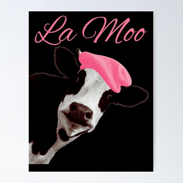 Item preview, Cow Peaking La Moo designed and sold by BeesNeesTees.