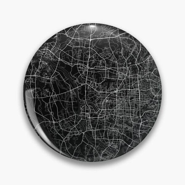 Item preview, Foshan City Map of China - Full Moon designed and sold by deMAP.