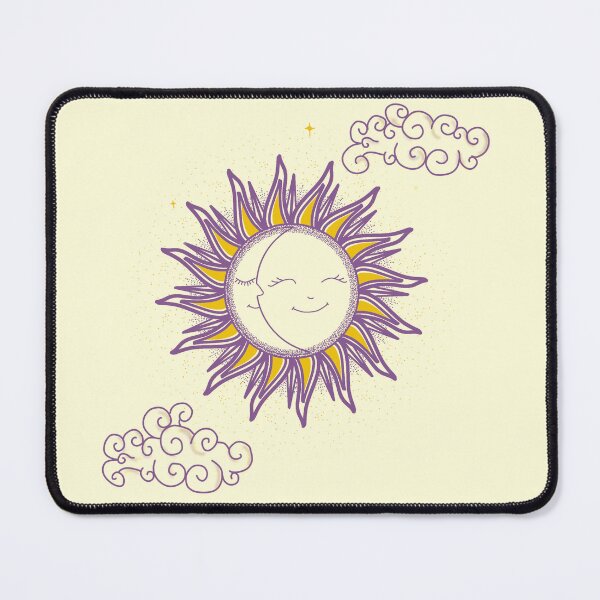 Item preview,  Mystical Summer Solstice 2025 | Boho Celestial Sun & Moon Art | Lavendar Dreamy Sun designed and sold by Rexyy Studio .
