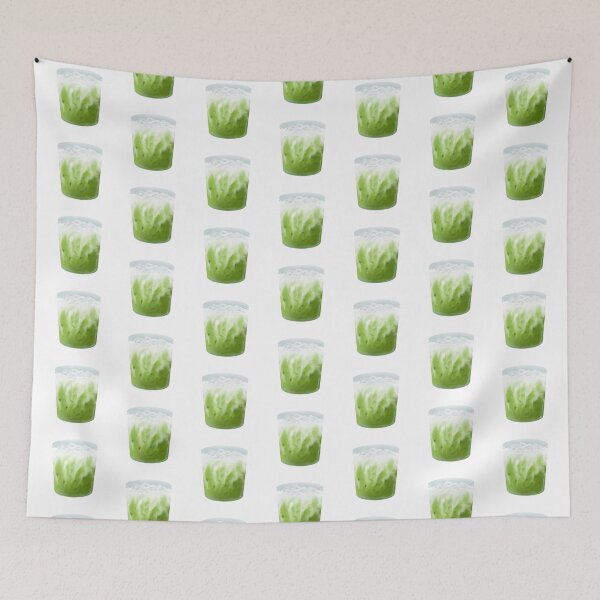 Item preview, Iced Matcha Tea Latte  designed and sold by emsimps.