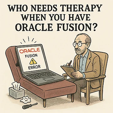 Artwork thumbnail, Oracle Fusion Breakdown by SoftwareStickers