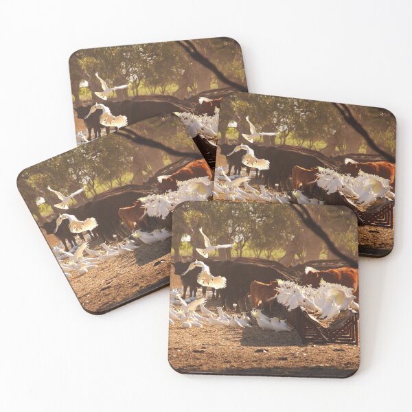 Item preview, Cattle & Cockatoos in the Australian Bush designed and sold by Karen McFarland.