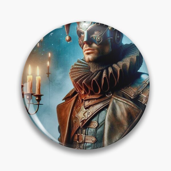 Item preview, "Celestial Jester Knight - Cosmic Candlelit Fantasy Art" designed and sold by Ghost Archer Illusions.