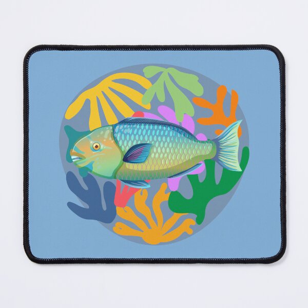 Item preview, Colorful Parrotfish designed and sold by AnulaArt.