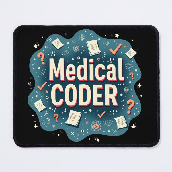 Item preview, Medical Coder Essentials – Fun Doodle Art  designed and sold by medicalzone.