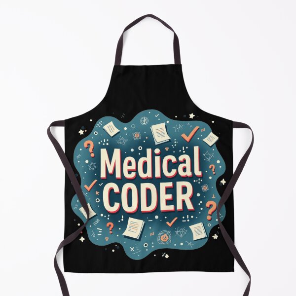 Item preview, Medical Coder Essentials – Fun Doodle Art  designed and sold by medicalzone.