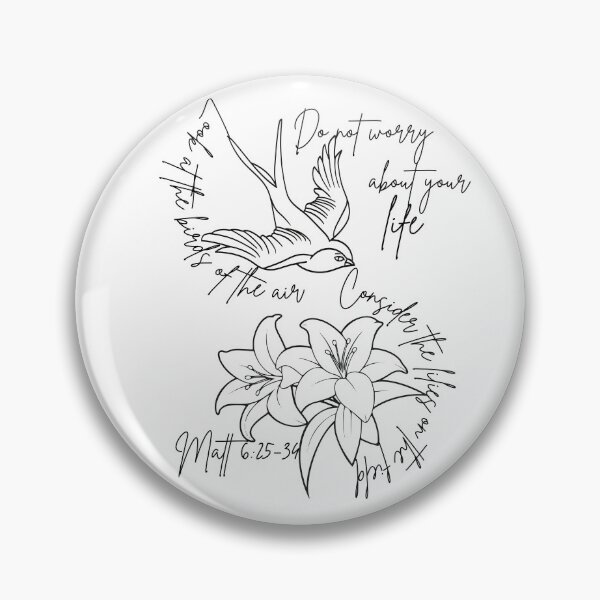 Item preview, Matthew 6:25-34 designed and sold by LoveGraceValor.