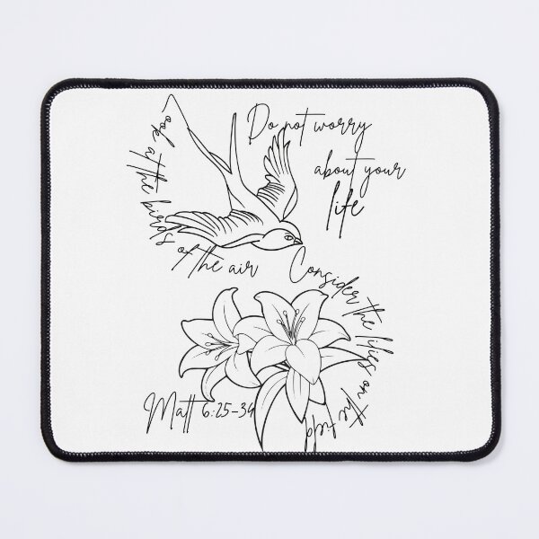 Item preview, Matthew 6:25-34 designed and sold by LoveGraceValor.