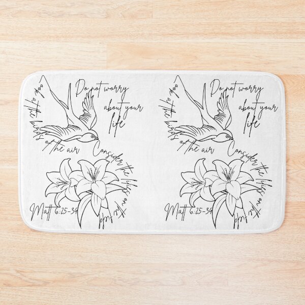 Item preview, Matthew 6:25-34 designed and sold by LoveGraceValor.