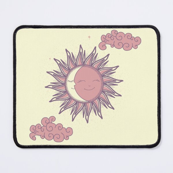 Item preview, Dreamy Summer Solstice 2025 | Aesthetic Celestial Sun & Moon Boho Art | Lavender Pink Sun designed and sold by Rexyy Studio .