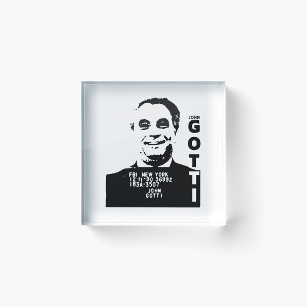 Item preview, John Gotti Mugshot designed and sold by UNK-Fatigues.