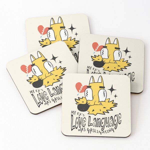 Item preview, My Ex’s Love Language Was Gaslighting – Funny Breakup Humor Design designed and sold by Honominu.