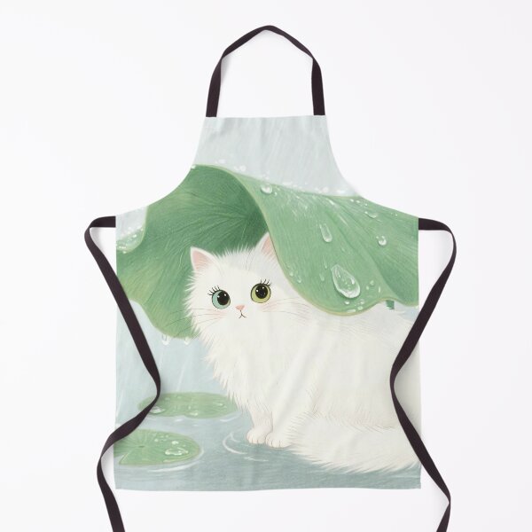Item preview, Kitten Under Lotus Leaf designed and sold by Kayslab.
