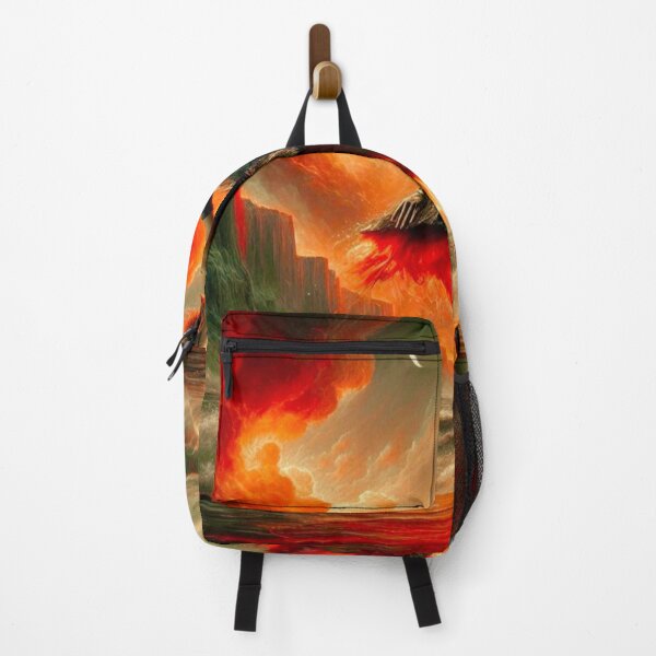 Item preview, "Storm Dancer - Fiery Ocean Ballet Art" designed and sold by Ghost Archer Illusions.