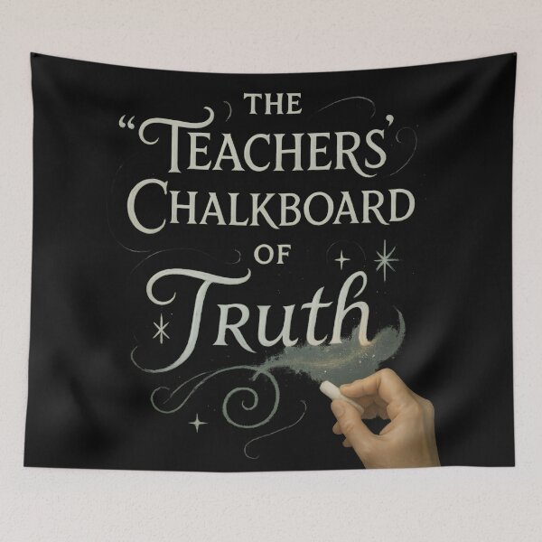 Item preview, The Teacher’s Chalkboard of Truth designed and sold by Uglyandcute.