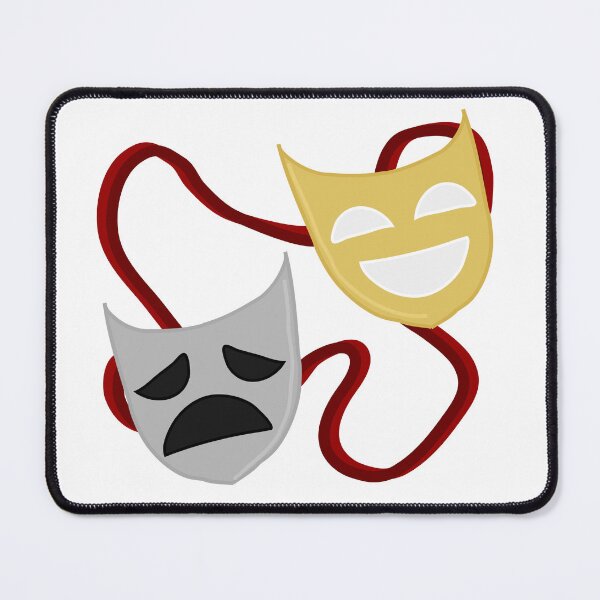 Item preview, Comedy & Tragedy designed and sold by ScribblesNZ.